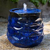 Photo of Campania Rumba Fountain - Riviera Blue - Exclusively Campania